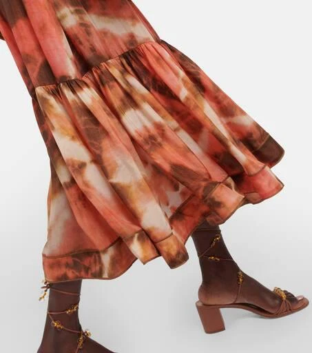 Zimmermann Vacay tie-dye silk midi dress 5