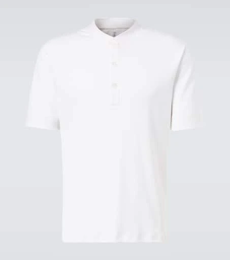 Brunello Cucinelli Jersey Henley shirt 1