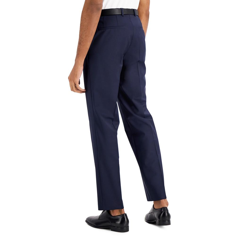 HUGO Men's Modern-Fit Wool Superflex Suit Separate Pants