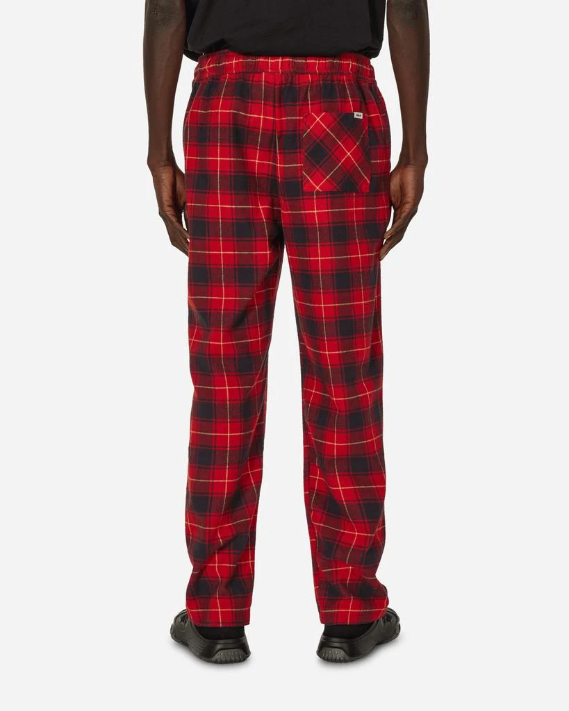 Tekla Flannel Plaid Pijamas Pants Red 3