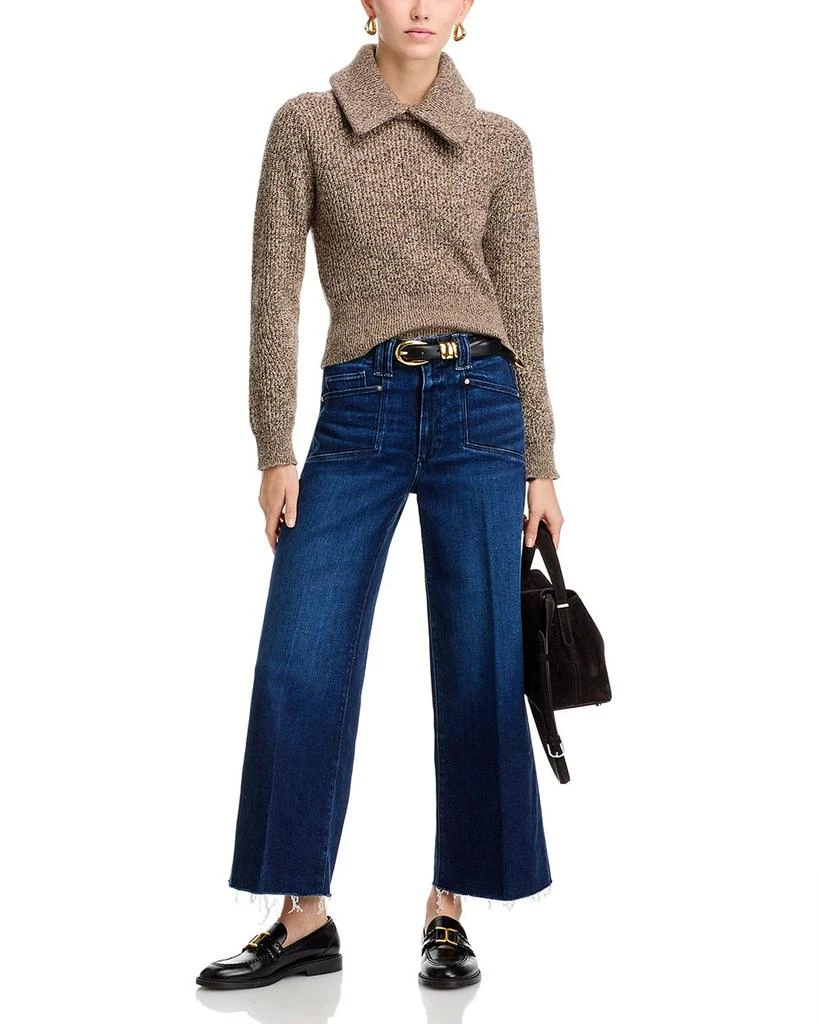 Paige Anessa High Rise Set In Pocket Jeans in Praline 2