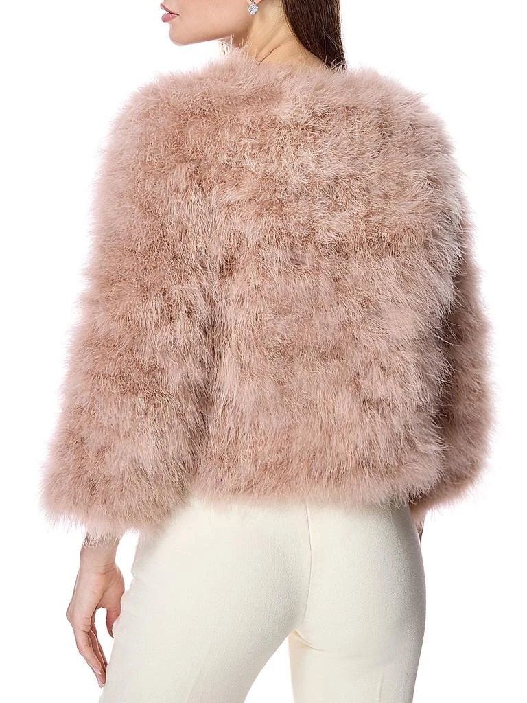 Maximilian Feather Bolero Jacket 5