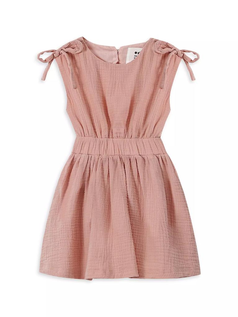 Omamimini Little Girl's & Girl's Gauze Sleeveless Dress