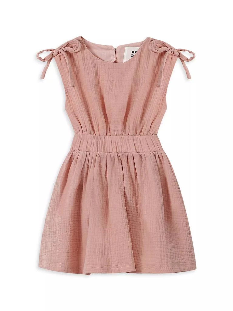 Omamimini Little Girl's & Girl's Gauze Sleeveless Dress 1
