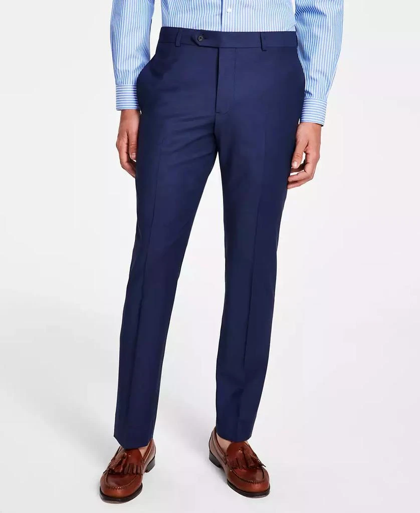 Brooks Brothers Men's Classic-Fit Stretch Wool Blend Suit Separates Pant 2