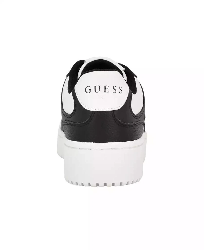 GUESS Women's Miram Lace-Up Platform Court Sneakers 3