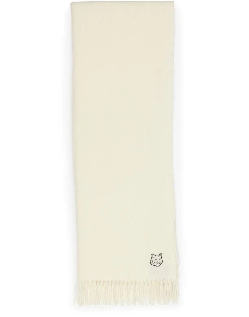 Maison Kitsune Bold Fox Head scarf 2