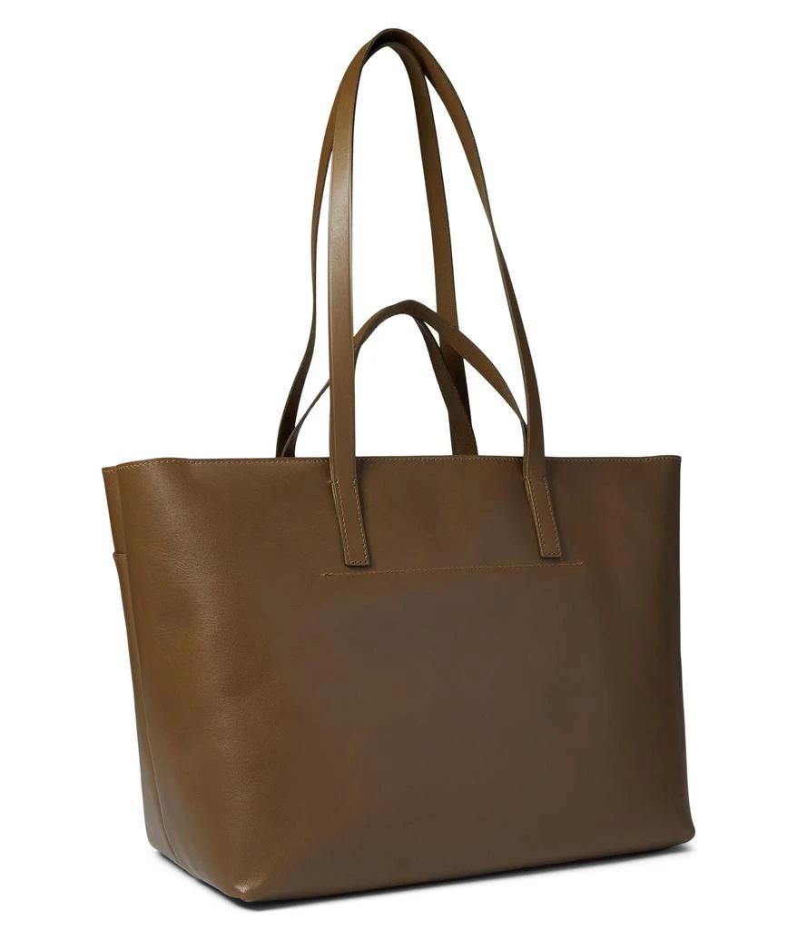 Madewell The Zip-Top Essential Tote in Leather 2