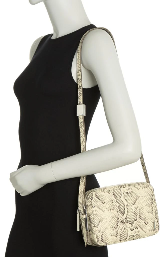 THACKER Shay Snakeskin Embossed Leather Crossbody Camera Bag 2