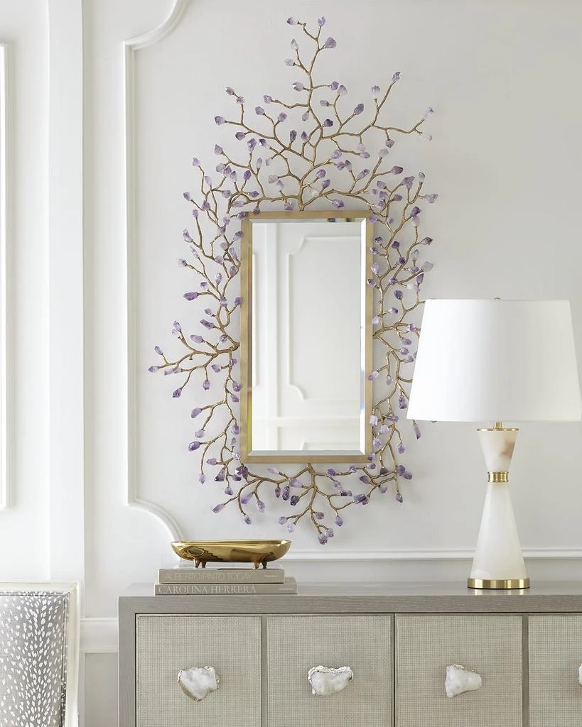 John Richard Budding Amethyst Mirror 5