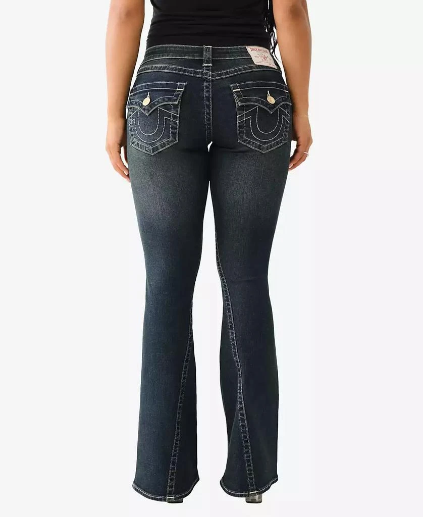 True Religion Women's Joey Low Rise Flare Flap Jean 2