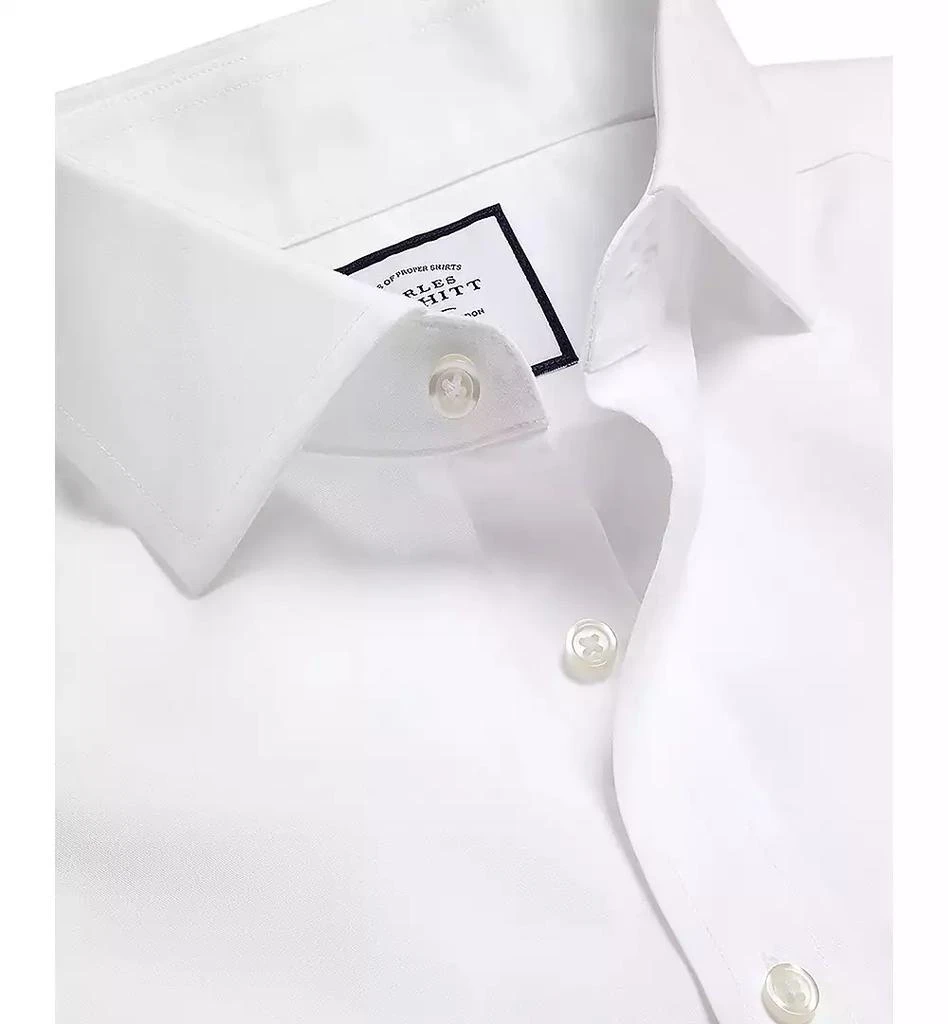 Charles Tyrwhitt Men's Slim-Fit Twill Dress Shirt 5