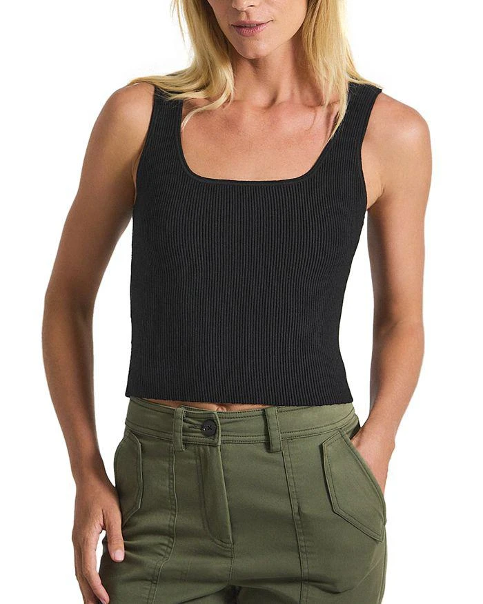 Derek Lam Sain Ribbed Sweater Tank Top 1