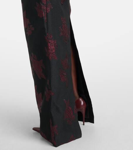 関税込【Rebecca Vallance】Florentina offshoulder floral gown Rebecca Vallance Florentina Off-Shoulder Floral Gown in