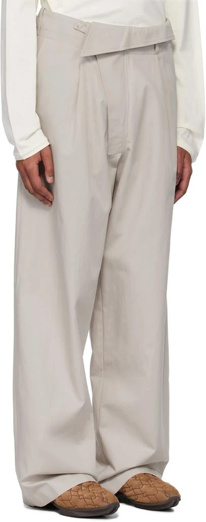 Kiko Kostadinov Off-White Navin Wide Trousers 2