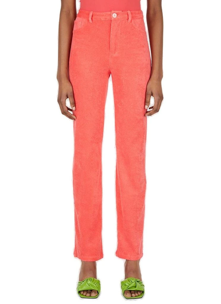 Maisie Wilen Maisie Wilen Mockumentary Terry Straight-Leg Jeans 1