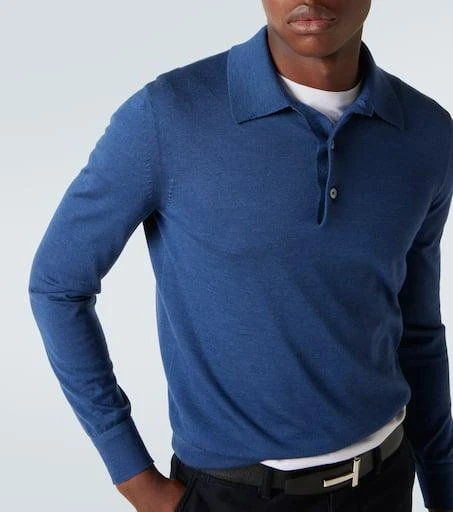 Tom Ford Cashmere and silk polo sweater 5