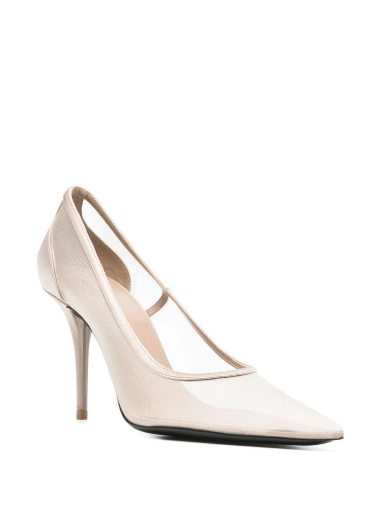 Yves Saint Laurent NORMA NUDE 90 GRID HEEL SALON SHOE 2