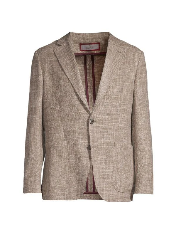 Canali Textured Tweed Blazer 5