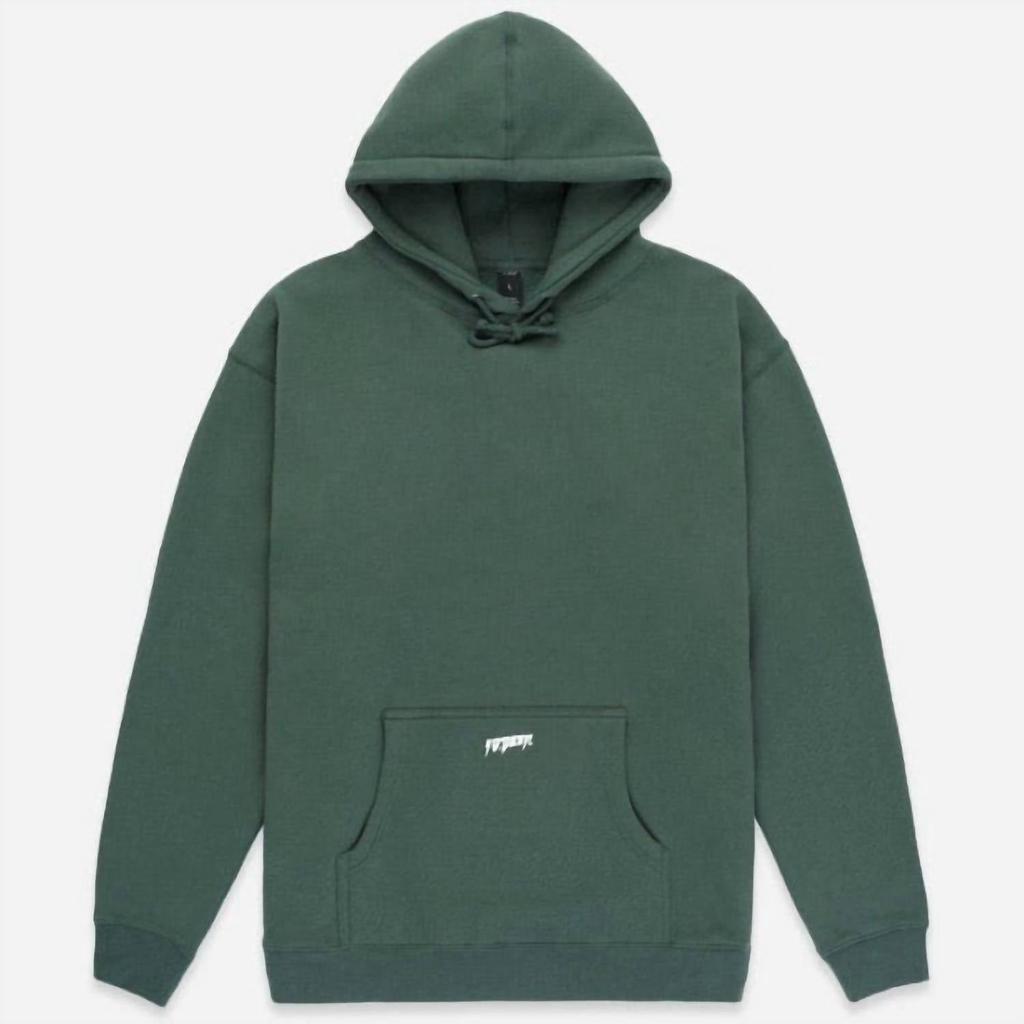 10.DEEP Men's Logo Hoodie In Green