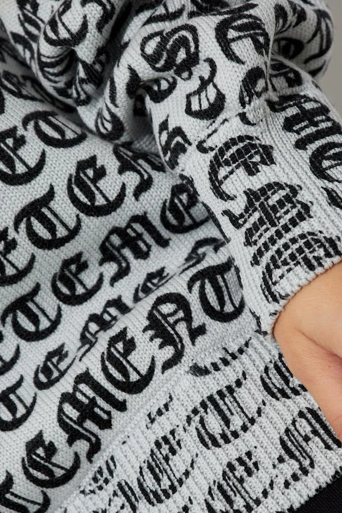 Vetements Vetements Logo Detailed Knit Sweater 4