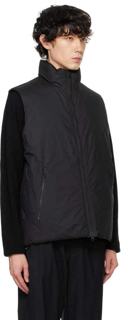 Goldwin Black WINDSTOPPER BY GORE-TEX LABS Puffy Vest 2