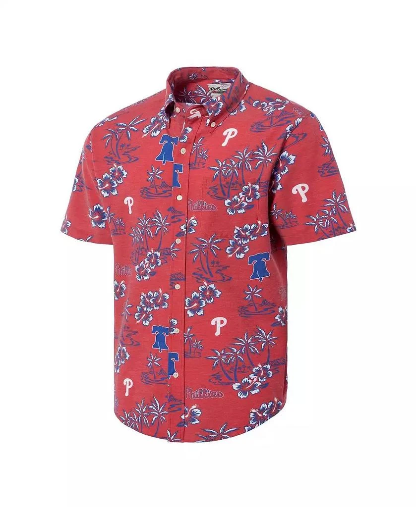 Reyn Spooner Men's Red Philadelphia Phillies Kekai Button-Down Shirt 2