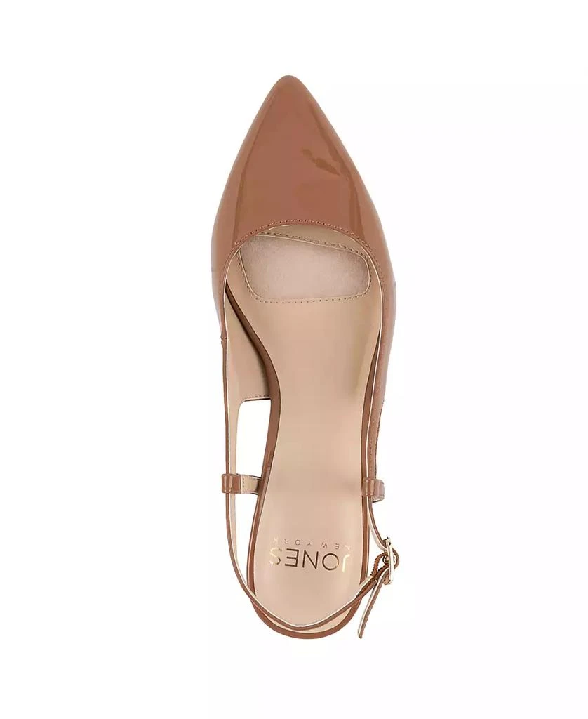 JONES NEW YORK Women's Charla Kitten Heel Slingback Pumps 4