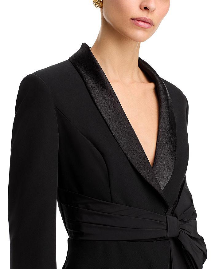 Aidan Mattox Bow Trim Jumpsuit