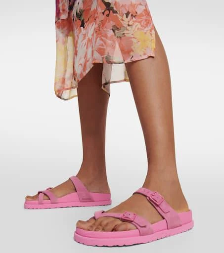 Birkenstock Mayari suede thong sandals 4