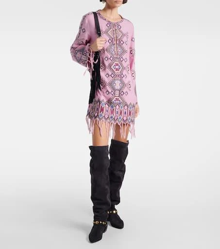 Isabel Marant Selize suede over-the-knee boots 3