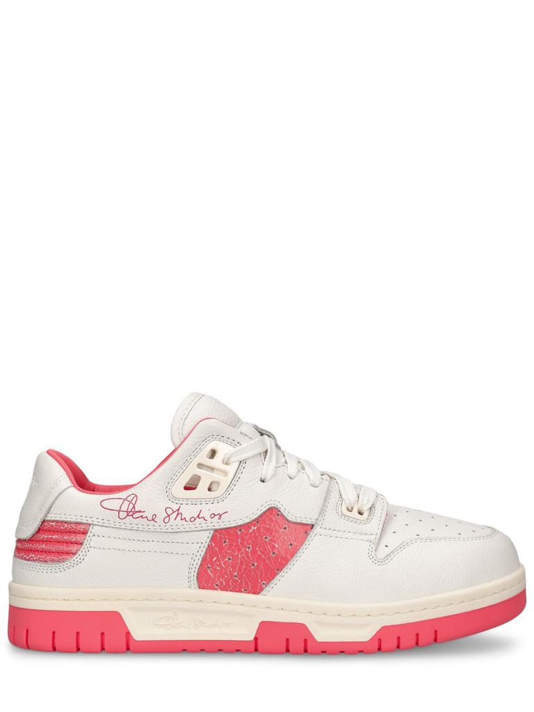 Acne Studios 08sthlm Leather Low Top Sneakers
