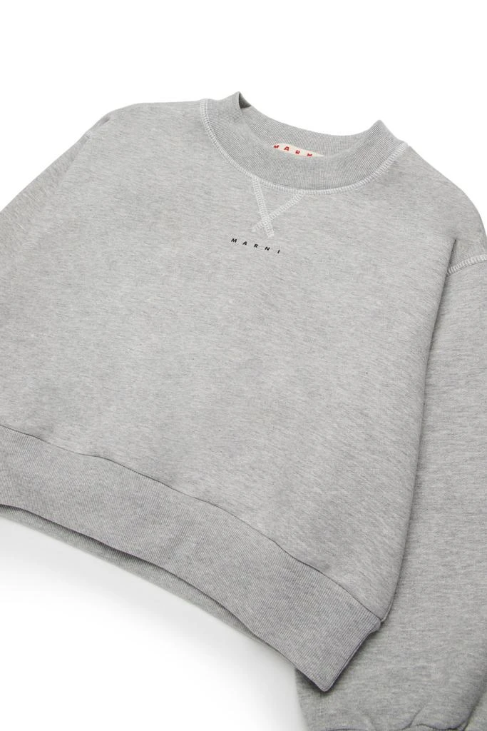Marni Marni Kids Logo Detailed Crewneck Sweatshirt 3