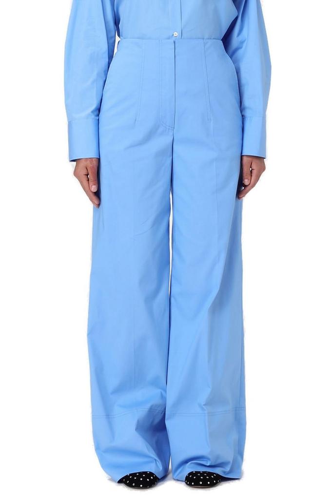 MSGM MSGM High-Waist Wide-Leg Trousers