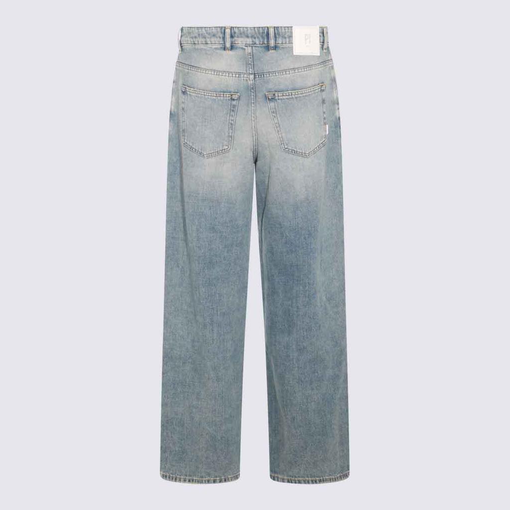 PT TORINO Pt Torino Blue Cotton Denim Jeans - Pants