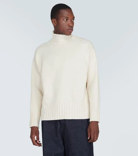 Jil Sander Wool and silk sweater 3
