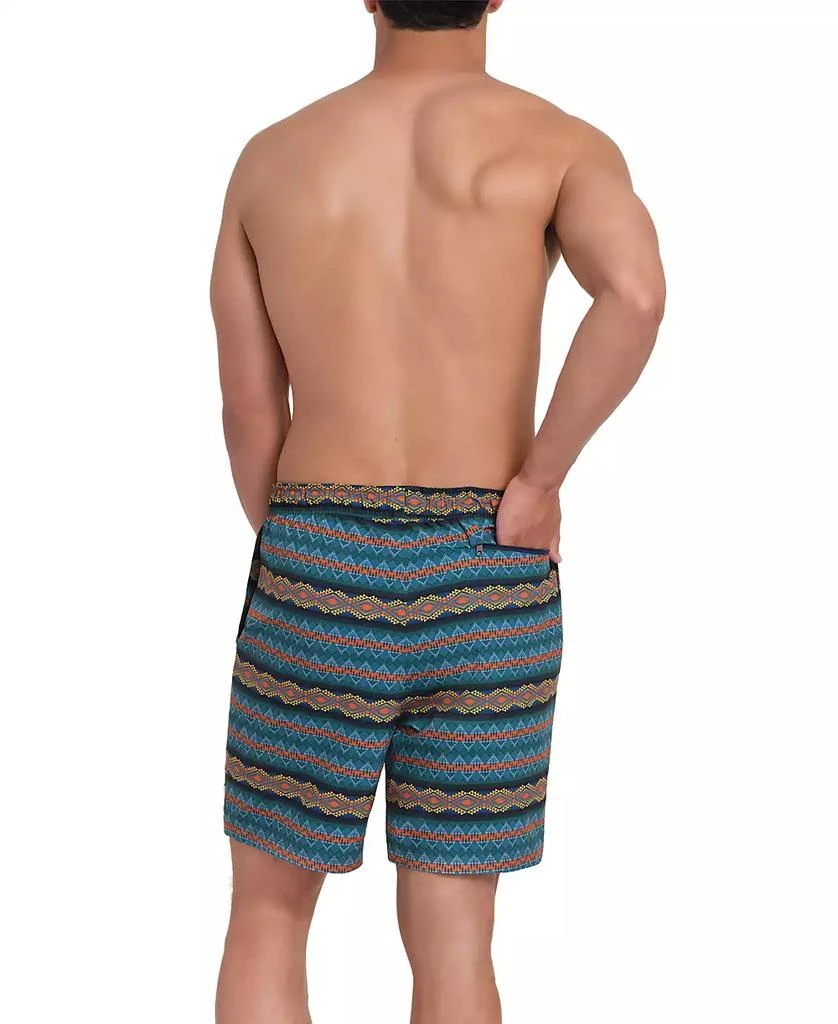Pendleton Men's Printed 7" Packable Swim Trunk 5