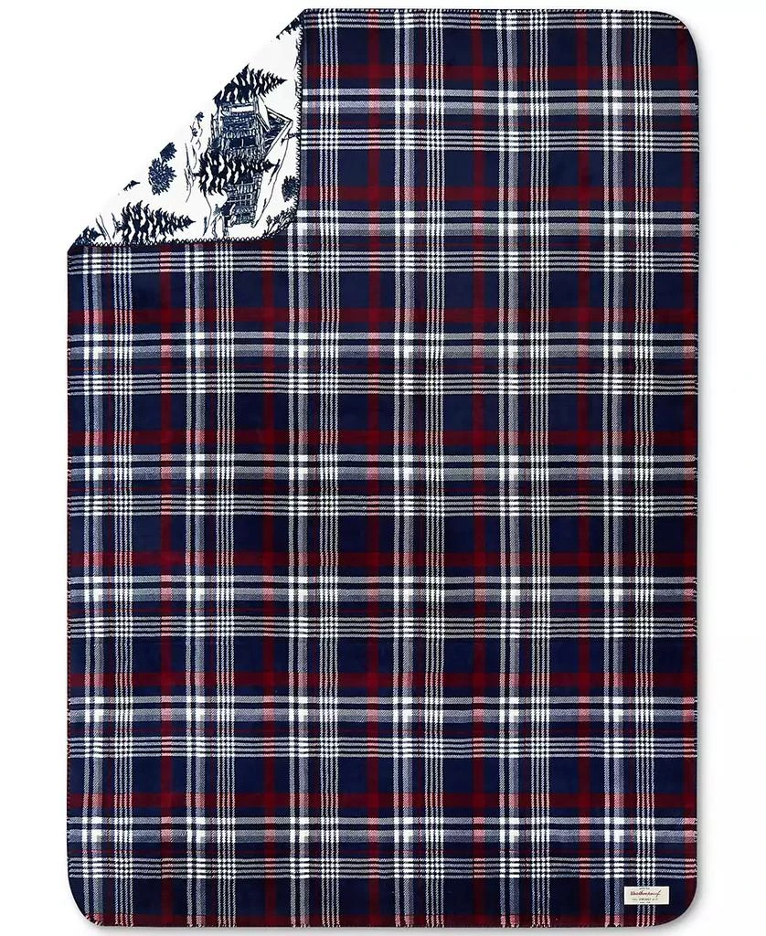 UGG Reversible Plaid Throw, 50" x 70" 3