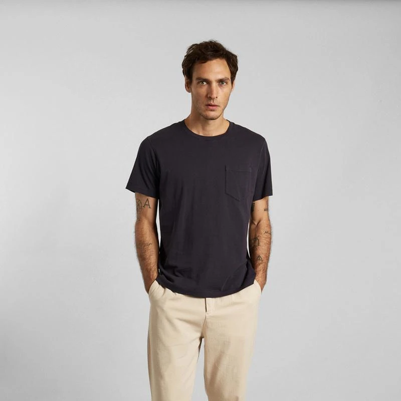 L'Exception Paris Organic cotton pocket t-shirt Marine L'EXCEPTION PARIS 3