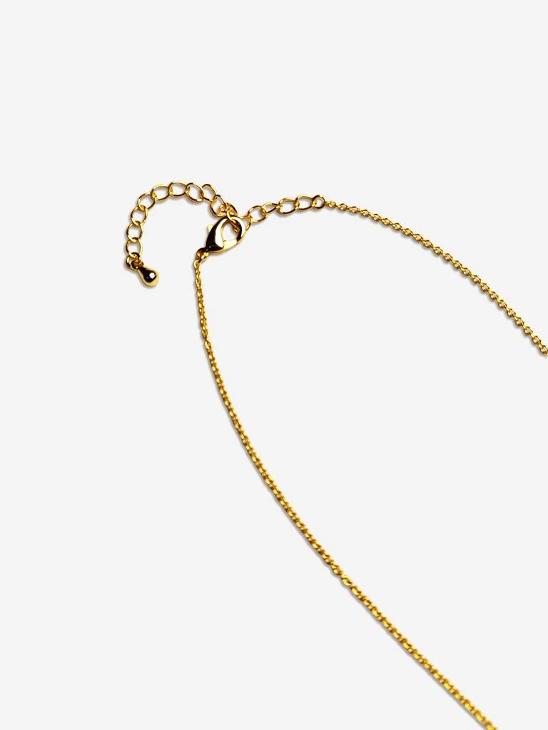 Secret Spoils Secret Spoils Girls Yellow and Black Doughnut Necklace in Gold (40cm) 3