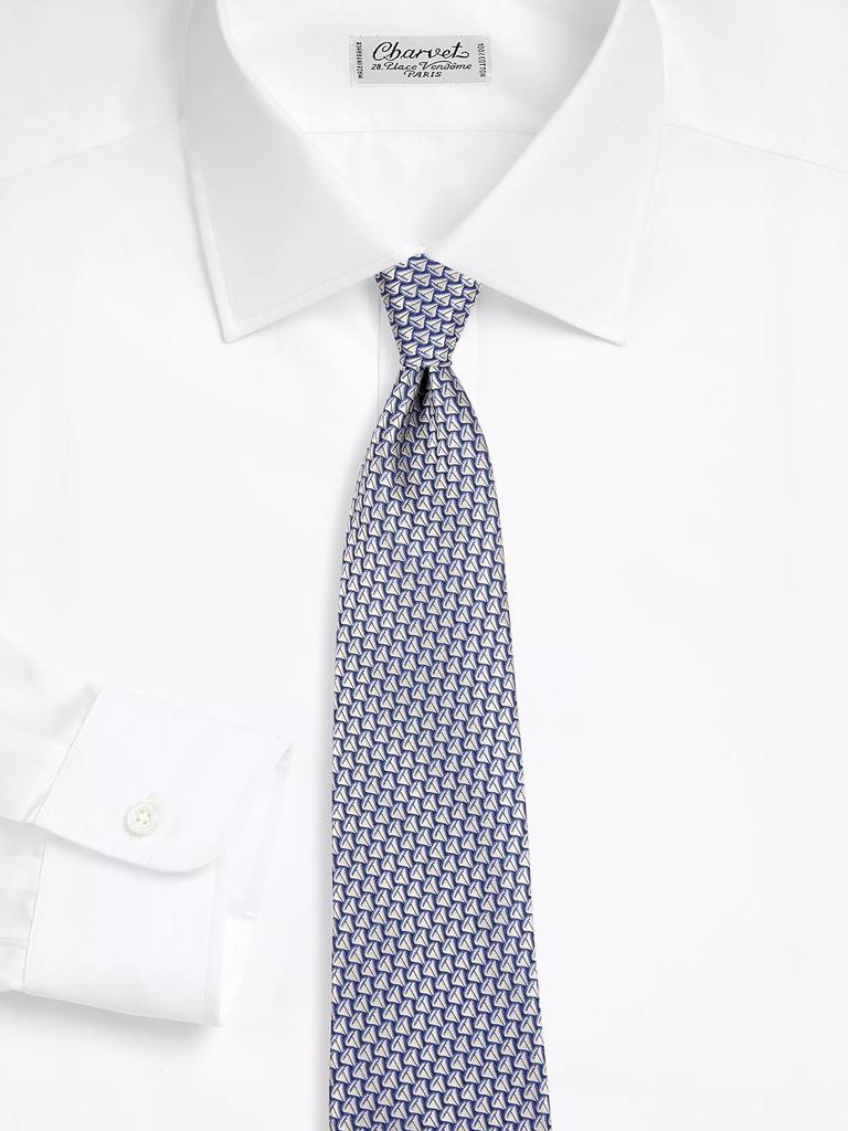 Charvet Sailboat Silk Jacquard Tie