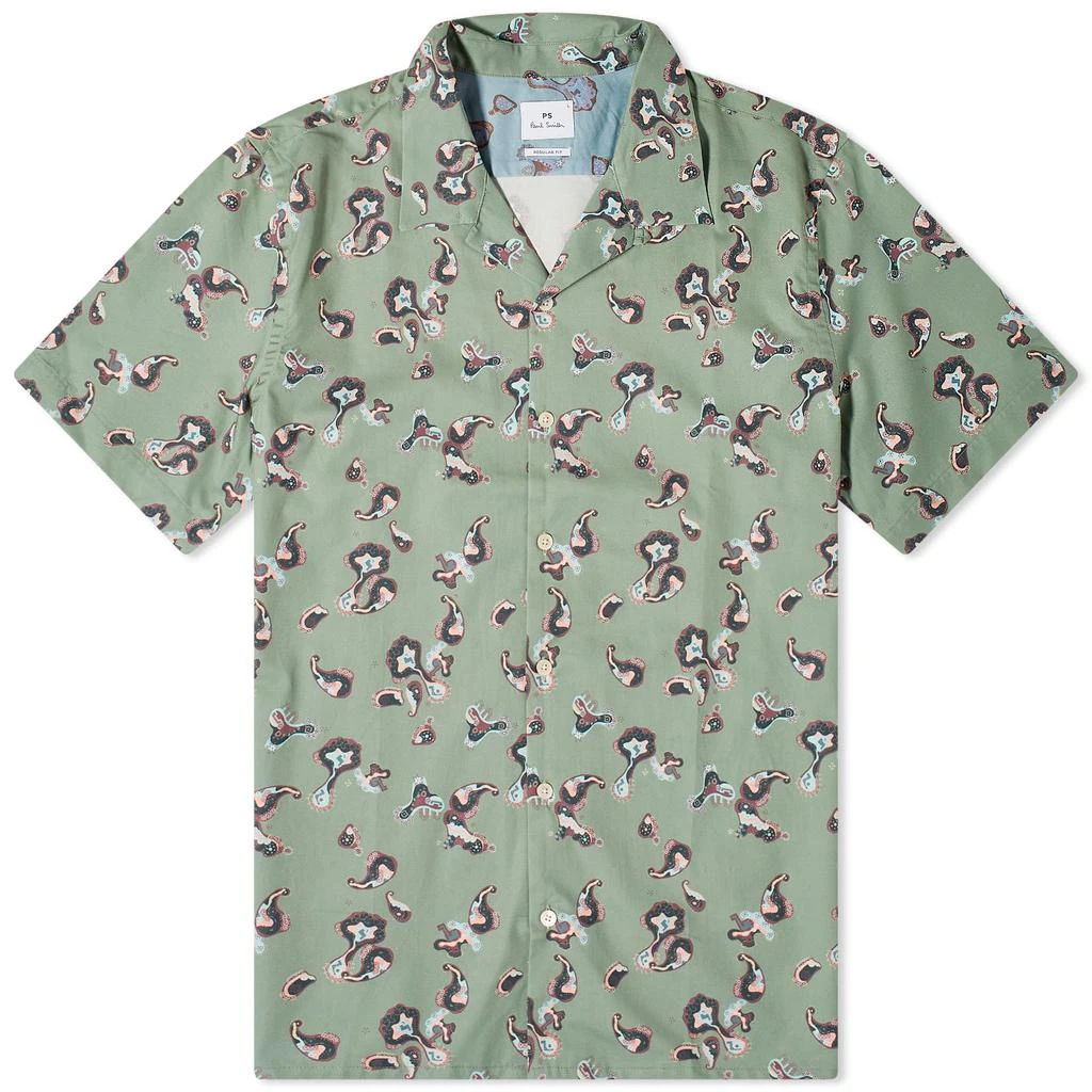Paul Smith Paul Smith Printed Vacation Shirt 1