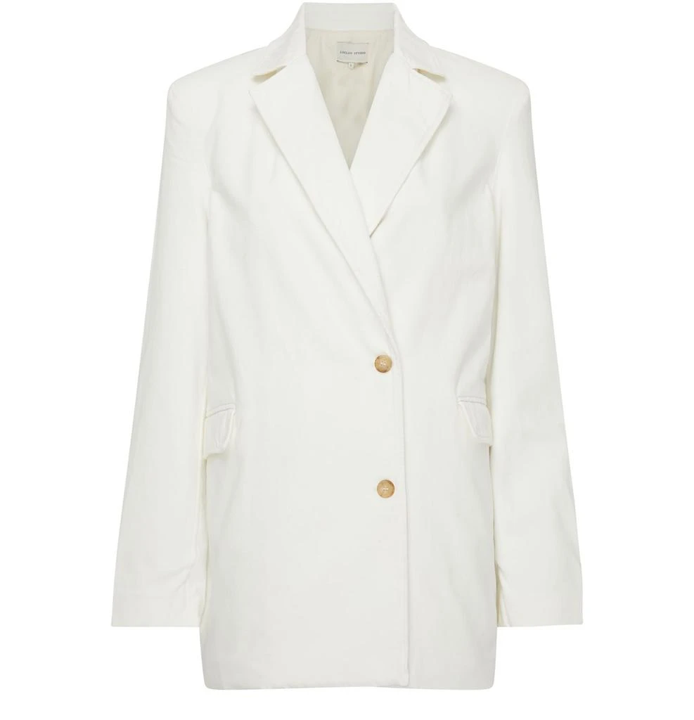 Loulou Studio Mani organic cotton blazer 1