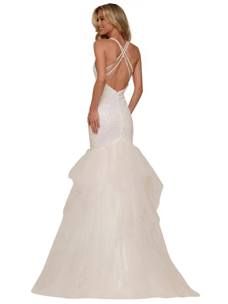 slim fit dress slacks Morilee Lace Tulle Fit and Flare Prom Dress 49043