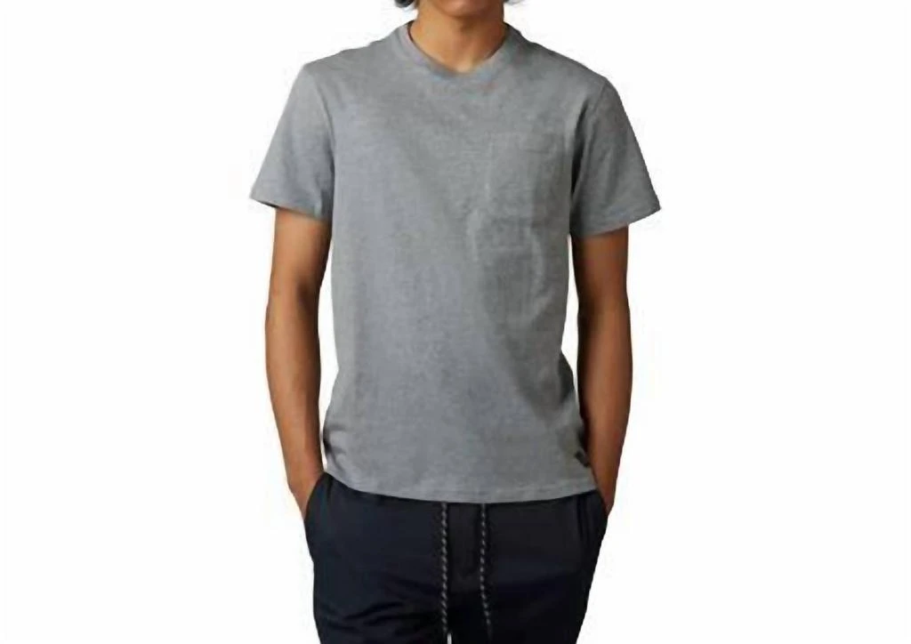 Fox Racing Level Up Pocket T-Shirt In Heather Grey 1