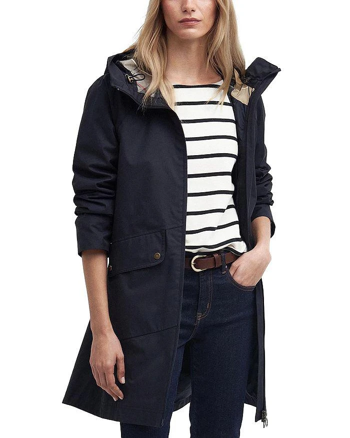 Barbour Heron Long Line Waterproof Jacket 1