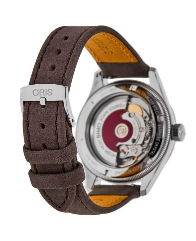 Oris Oris Big Crown Pointer Date Automatic Black Dial Leather Strap Unisex Watch 01 754 7749 4064-07 5 17 67 4