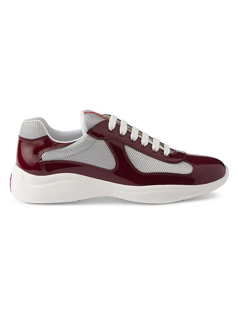 Prada Patent Leather and Technical Fabric Prada America
s Cup Sneakers
