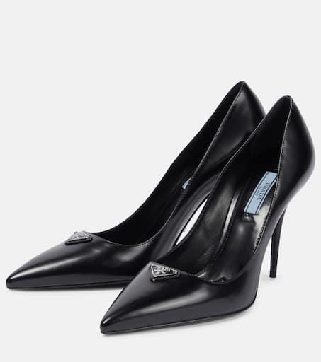 Prada Brushed leather pumps - High Heels - Free Shipping