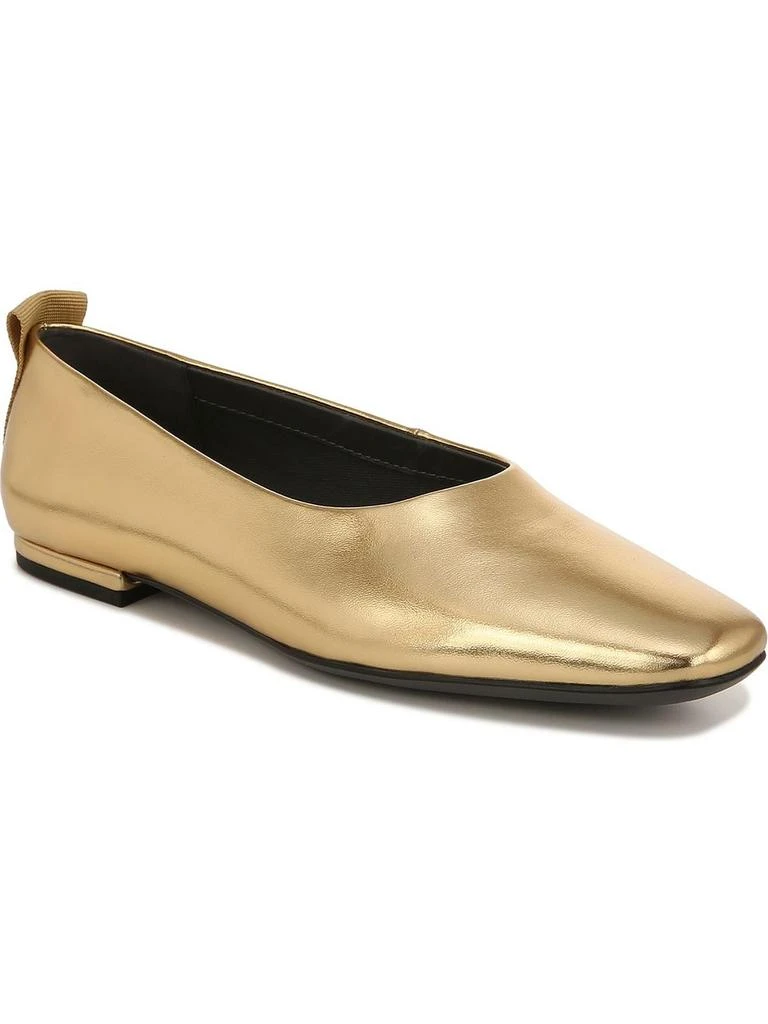 Franco Sarto Vana Womens Leather Slip On Ballet Flats 1